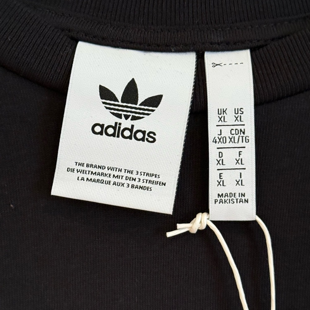 Adidas Men's Warm Up Tee in Black XL - Picture 5 of 6